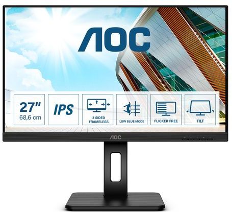 AOC Q27P2Q - IPS Beeldscherm - 27 Inch - QHD