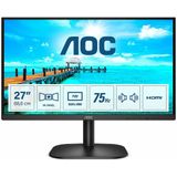 AOC 27B2AM - 27 inch FHD-monitor (1920x1080, 75 Hz, VGA, HDMI) zwart