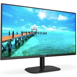 AOC 27B2AM - 27 Zoll FHD Monitor (1920x1080, 75 Hz, VGA, HDMI) schwarz