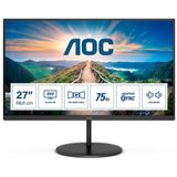 AOC Q27V4EA - QHD IPS 75Hz Monitor - 27 Inch