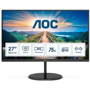 AOC Q27V4EA - QHD IPS 75Hz Monitor - 27 Inch