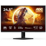 AOC G4 25G4SRE computer monitor 62,2 cm (24.5") 1920 x 1080 Pixels Full HD LED Zwart, Rood