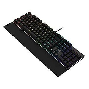AOC GK500 Gaming Toetsenbord, Duitse lay-out, RGB-verlichting, anti-ghosting, AOC G-Tools-software, N-key-Rollover