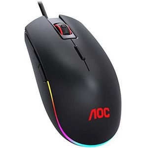 AOC GM500 Gaming Mouse - 5.000 DPI - Omron Schakelaars - Instelbare RGB-effecten