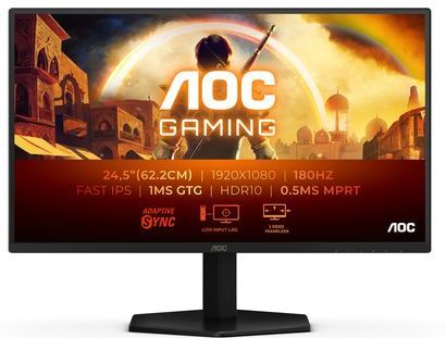 AOC - 25G42E - Gaming Monitor - Zwart - 25 Inch - 144 Hz