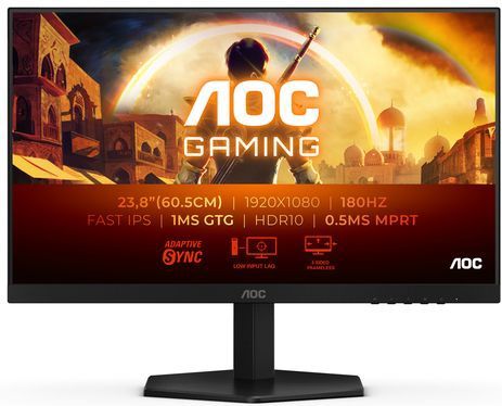 AOC - G4 24G42E - Monitor - Zwart - 61 cm - Full HD - LCD