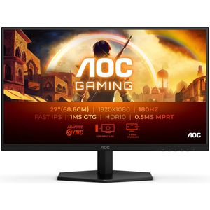 AOC G4 27G42E - Full HD Fast IPS Gaming Monitor - 180hz - 27 inch