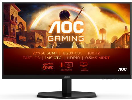 AOC G4 27G42E - Full HD Gaming Monitor - 180Hz - 27 Inch