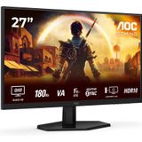 AOC G4 Q27G42XNE computer monitor 68,6 cm (27") 2560 x 1440 Pixels Quad HD LED Zwart, Rood