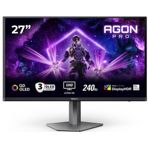 AOC - AGON PRO AG276UZD - UHD QD-OLED Gaming Monitor - 27 inch - 240Hz