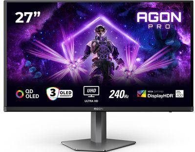 AOC - AGON PRO AG276UZD - UHD QD-OLED Gaming Monitor - 27 inch - 240Hz