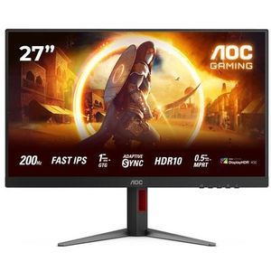 AOC - 27G4HA - Beeldscherm - Zwart - Rood - Full HD