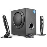 Wavemaster STAX BT 2.1 luidsprekersysteem (46 Watt) met Bluetooth-streaming actieve boxen gebruik voor TV/Tablet/Smartphone/PC zwart (66211)