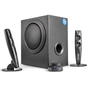 Wavemaster STAX - Luidsprekersysteem - Zwart - 2.1 Kanaal - Draadloos - Bluetooth