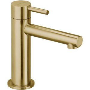 Fonteinkraan herzbach design ix 14,8 cm pvd-coating messing goud (zonder waste)