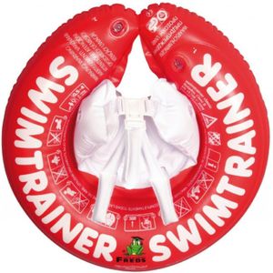 Swimtrainer FRED SWIM ACADEMY Zwemvestje met opblaasband rood