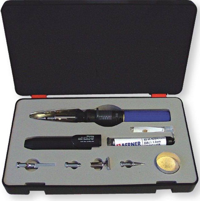 Berner 167059 Soldeerapparaat op gas