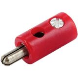 econ connect - HOS25RT - Miniatuur Bananenstekker - Stift-Ø 2,60 mm - Bulk