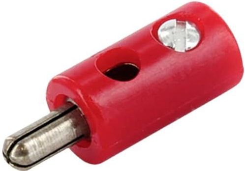 econ connect - HOS25RT - Miniatuur Bananenstekker - Stift-Ø 2,60 mm - Bulk