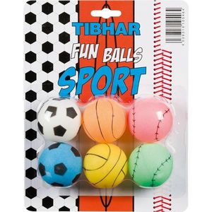 Tibhar Fun Balls Sports - Ping Pong Ballen