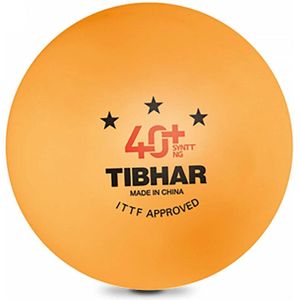 Tibhar 3*** STAR 40+ - 3 Tafeltennis Ballen - Competitie - SYNTT NG - Oranje