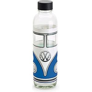 Volkswagen VW T1 drinkfles glazen fles Bulli glazen fles blauw fles 1H2087703E