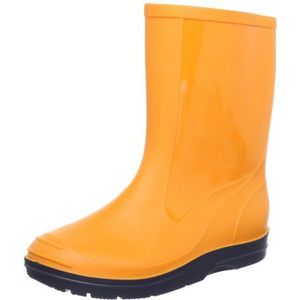 Beck Basic 486 Regenlaarzen, kinderen, uniseks, rubber, Oranje 11