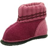 Beck - Pantoffels - Rood - Wol Textiel Vilt