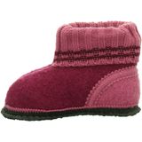 Beck - Pantoffels - Rood - Wol Textiel Vilt