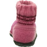 Beck - Pantoffels - Rood - Wol Textiel Vilt