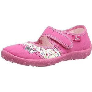 Beck vlinder, pantoffels voor meisjes, Roze