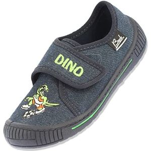 BECK - Huisschoenen - Navy - Dino