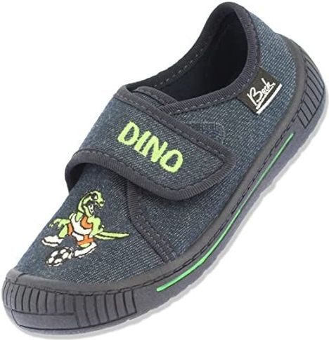 BECK - Huisschoenen - Navy - Dino