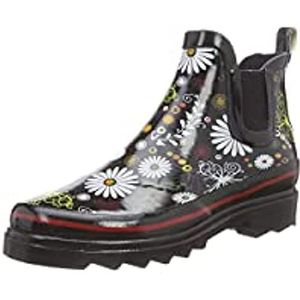 Beck Damen Chelsea Gummistiefel Daisy Gummistiefel (aus weichem Naturkautschuk) wasserdicht und modisch