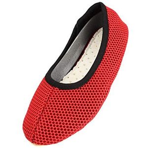 BeckAirBecksUniseks-kindGymnastiekschoenengymschoenen, rood 07, 35 EU