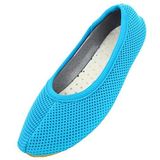 BECK - Airs - Sportschoen - Turquoise - Luchtdoorlatend, Mesh, Platte Hak