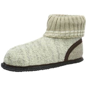 BeckÖtziUniseks-volwassenePlatte pantoffelsplatte pantoffels, Beige, 41 EU