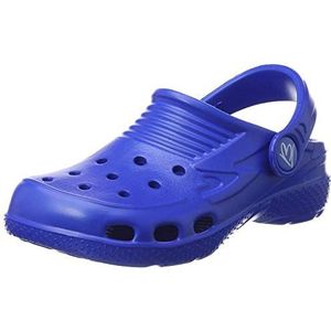 Beck - Jongens Klompen - Blauw - Kunstleer - EVA Zool