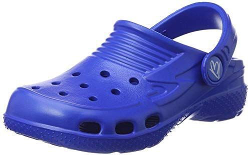 Beck - Jongens Klompen - Blauw - Kunstleer - EVA Zool