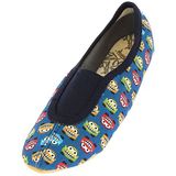BECK - Buzzer - Huisschoenen - Royal Blue - Gevoerd - Slip-on