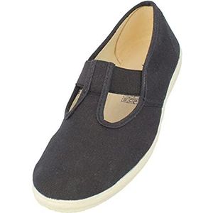 Beck Unisex Basic 090 linnen schoenen voor kinderen, zwart zwart 02, 25 EU