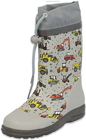 Beck - Bouwplaats - Regenlaarzen - Grijs - Rubber