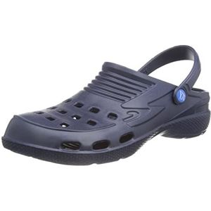BeckClogs - 956 - Klompen - Blauw - Kunstleer/PU - Zonder Sluiting