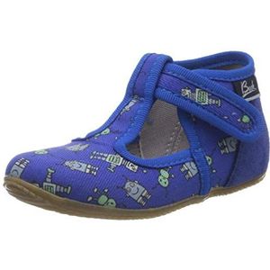 Beck Hoge pantoffels voor jongens, Blauw Blauw 34, 23 EU