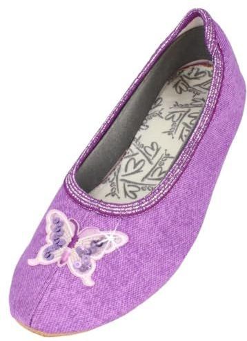 Beck - Vlinder - Gymnastiekschoenen - Paars - Synthetisch