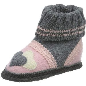 Beck Little Hearts pantoffels voor meisjes, Roze