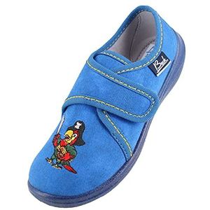 Beck Piraat pantoffels voor jongens, blauw, 31 EU