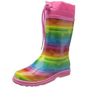 Beck Regenbogen Regenlaarzen voor meisjes, meerkleurig, 28 EU, Meerkleurig