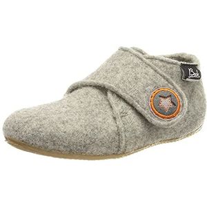 Beck Snuglies pantoffels voor jongens, grijs.