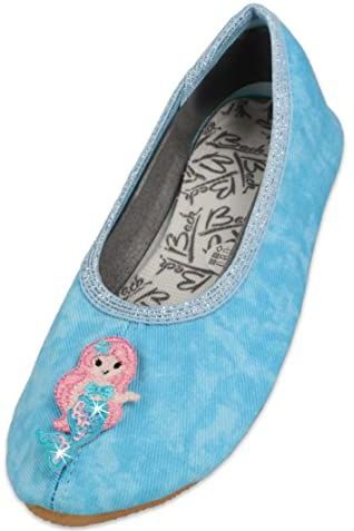 BECK - Meerjungfrau - Sportschoen - Beige Lichtblauw Lichtroze